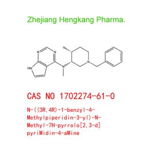 N-((3R,4R)-1-benzyl-4-Methylpiperidin-3-yl)-N-Methyl-7H-pyrrolo[2,3-d]pyriMidin-4-aMine
