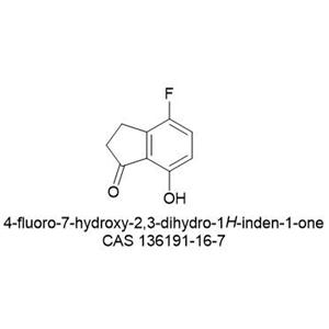 4-fluoro-7-hydroxy-2,3-dihydro-1H-inden-1-one