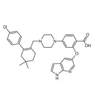 2-[(1H-Pyrrolo[2,3-b]pyridin-5-yl)oxy]-4-[4-[[2-(4-chlorophenyl)-4,4-dimethylcyclohex-1-enyl]methyl]piperazin-1-yl]benzoic acid