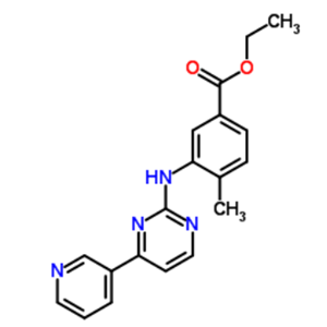Benzoic acid,4-methyl-3-[[4-(3-pyridinyl)-2-pyrimidinyl]amino]-, ethyl ester