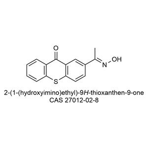 2-(1-(hydroxyimino)ethyl)-9H-thioxanthen-9-one