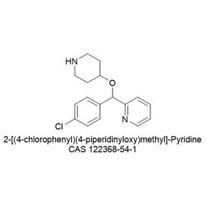 2-[(4-Chlorophenyl)(4-piperidinyloxy)methyl]pyridine