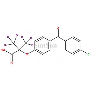 Fenofibric D6 Acid