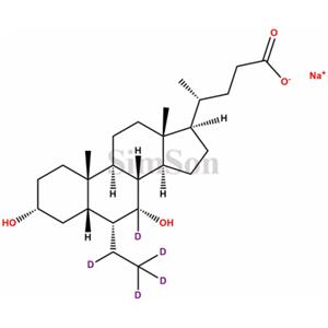 Obeticholic Acid-D5 Sodium Salt