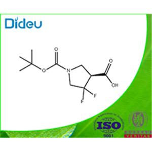 1,3-Pyrrolidinedicarboxylic acid, 4,4-difluoro-, 1-(1,1-dimethylethyl) ester, (3S)-