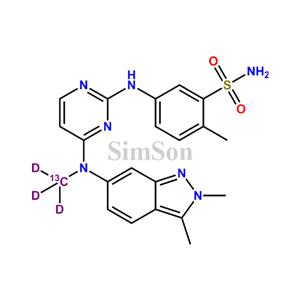 Pazopanib 13CD3