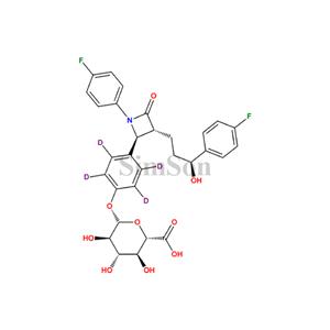 Ezetimibe Phenoxy Glucuronide D4