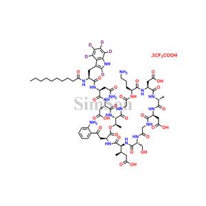 Daptomycin-d5 Trifluoroacetic Acid Salt