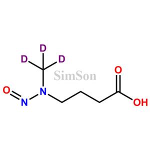 N-Nitroso-N-methyl-4-aminobutyric Acid-D3