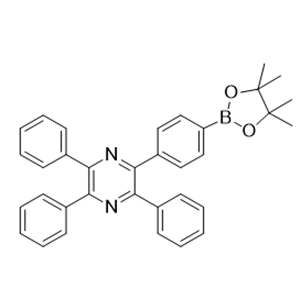 2,3,5-Triphenyl-6-(4-(4,4,5,5-tetramethyl-1,3,2-dioxaborolan-2-yl)phenyl) Pyrazine