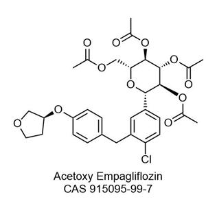 (1S)-1,5-Anhydro-1-C-[4-chloro-3-[[4-[[(3S)-tetrahydro-3-furanyl]oxy]phenyl]methyl]phenyl]-D-glucitol tetraacetate