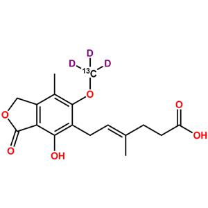 Mycophenolic acid-13C-D3