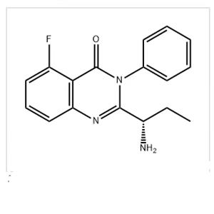 (S)-2-(1-aMinopropyl)-5-fluoro-3-phenylquinazolin-4(3H)-one