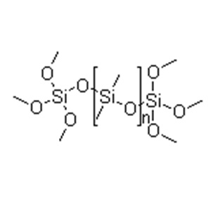 [(trimethoxy silalkyl) oxygen group] -sealed polydimethylsiloxane