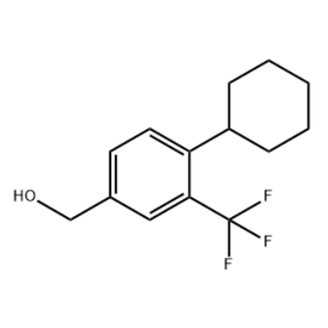 Benzenemethanol, 4-cyclohexyl-3-(trifluoromethyl)-