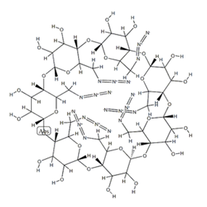 Heptakis-(6-azido-6-deoxy)-b-cyclodextrin