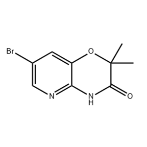 7-bromo-2,2-dimethyl-4H-pyrido[3,2-b][1,4]oxazin-3-one