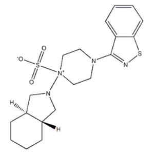 (3aR,7aR)-4'-(1,2-Benzisothiazol-3-yl)octahydrospiro[2H-isoindole-2,1'-piperaziniuM] Methanesulfonate