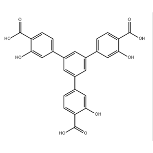 [1,1':3',1''-Terphenyl]-4,4''-dicarboxylic acid,5'-(4-carboxy-3-hydroxyphenyl)-3,3''-dihydroxy-