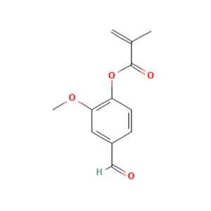 2-Propenoic acid, 2-methyl-, 4-formyl-2-methoxyphenyl ester