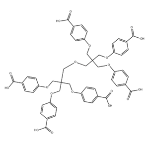 Benzoic acid,4,4'-[[2-[[3-(4-carboxyphenoxy)-2,2-bis[(4-carboxyphenoxy)methyl]propoxy]methyl]...