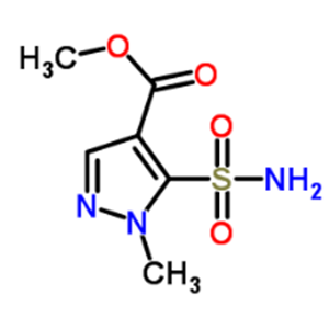 5-(aminosulfonyl)-1-methyl-1H- pyrazole-4-carbo