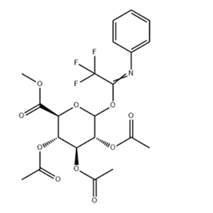 1-(2,2,2-Trifluoro-N-phenylethaniMidate)-D-glucopyranuronic Acid Methyl Ester 2,3,4-Triacetate