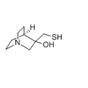 1-Azabicyclo[2.2.2]octan-3-ol,3-(mercaptomethyl)-