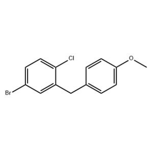 4-Bromo-1-chloro-2-(4-methoxy-benzyl)-benzene