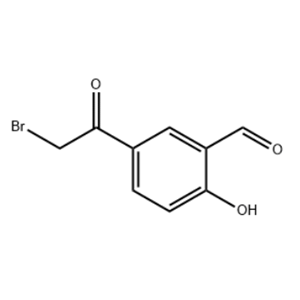 5-Bromoacetyl-2-hydroxybenzaldehyde