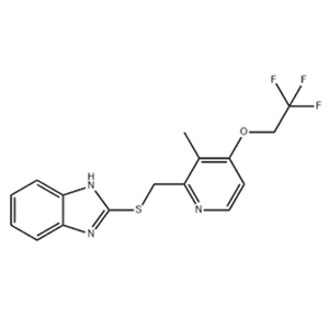 2-[3-Methyl-4-(2,2,2-trifluoroethoxy)-2-pyridinyl]methylthio-1H-benzimidazole