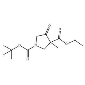 3-Methyl-4-oxo-1,3-pyrrolidinedicarboxylic acid 1-(tert-butyl) 3-ethyl ester