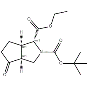2-tert-butyl 1-ethyl 4-oxo-octahydrocyclopenta[c]pyrrole-1,2-dicarboxylate