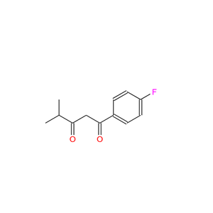 1-(4-fluorophenyl)-4-methylpentane-1,3-dione