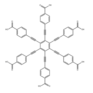 Benzoic acid, 4,4',4'',4''',4'''',4'''''-(1,2,3,4,5,6-benzenehexaylhexa-2,1...