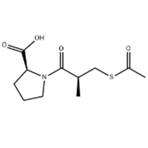 1-[(2S)-2-Methyl-3-Acetyl cysteine-1-Oxoprophl]-L-Proline