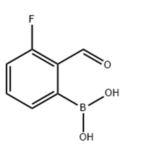 3-Fluoro-2-formylphenylboronic acid