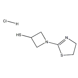 3-Azetidinethiol, 1-(4,5-dihydro-2-thiazolyl)-, monohydrochloride