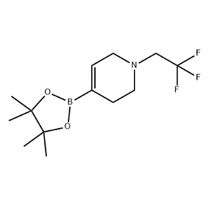 4-(4,4,5,5-tetramethyl-1,3,2-dioxaborolan-2-yl)-1-(2,2,2-trifluoroethyl)-1,2,3,6-tetrahydropyridine