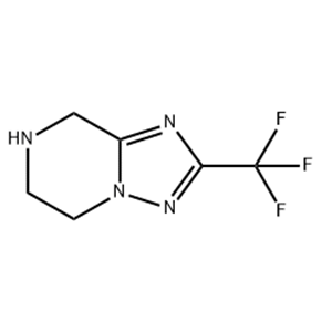2-(trifluoromethyl)-5,6,7,8-tetrahydro-(1,2,4)triazolo(1,5-a)pyrazine