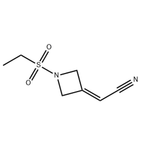 2-(1-(ethylsulfonyl)azetidin-3-ylidene)acetonitrile