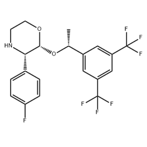 2-(R)-[1-(R)-(3,5-Bis(trifluoromethyl)phenyl)ethoxy]-3-(S)-fluorophenylmorpholine