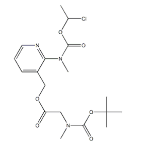 Glycine, N-[(1,1-diMethylethoxy)carbonyl]-N-Methyl-, [2-[[(1-chloroethoxy)carbonyl]MethylaMino]...
