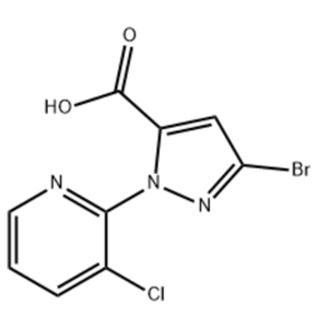 3-BroMo-1-(3-chloropyridin-2-yl)-1H-pyrazole-5-carboxylic acid