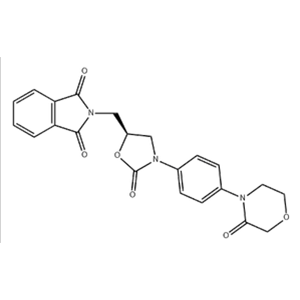 (R)-2-((2-oxo-3-(4-(3-oxomorpholino)phenyl)oxazolidin-5-yl)methyl)isoindoline-1,3-dione