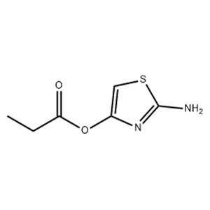 4-Thiazolol, 2-amino-, 4-propanoate