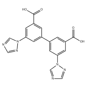 [1,1'-Biphenyl]-3,3'-dicarboxylic acid, 5,5'-di-1H-1,2,4-triazol-1-yl-