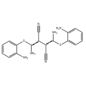 2,3-bis(amino((2-aminophenyl)thio)methylene)butanedinitrile