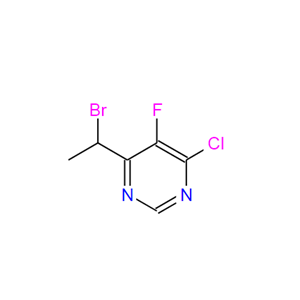 6-(1-Bromoethyl)-4-chloro-5-fluoropyrimidine