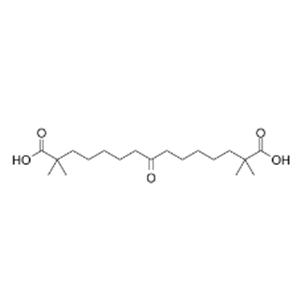 2,2,14,14-Tetramethyl-8-oxopentadecanedioic acid